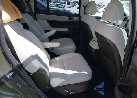 2025 Hyundai Santa Fe Calligraphy from USA, damaged, VIN 5NMP54GL5SH093107